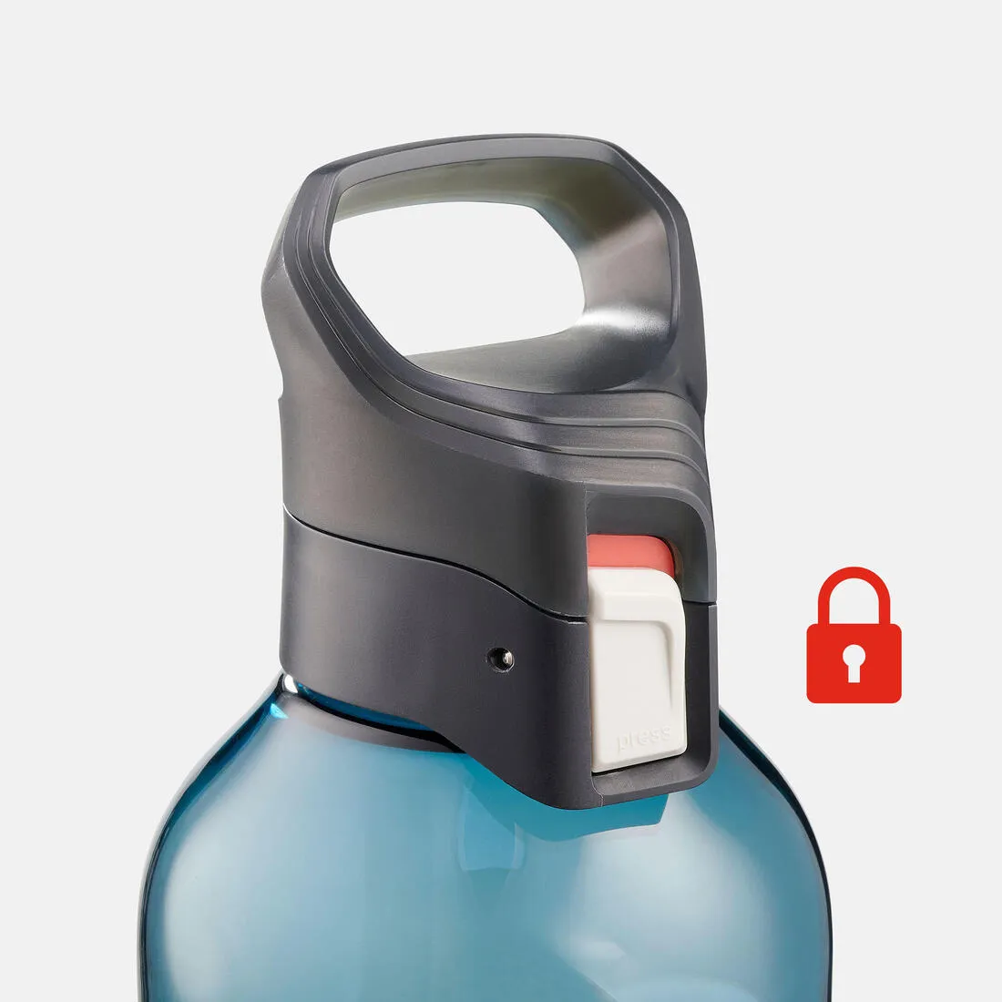 0.8 L Ecozen® Flask 500 with quick-release cap for hiking
