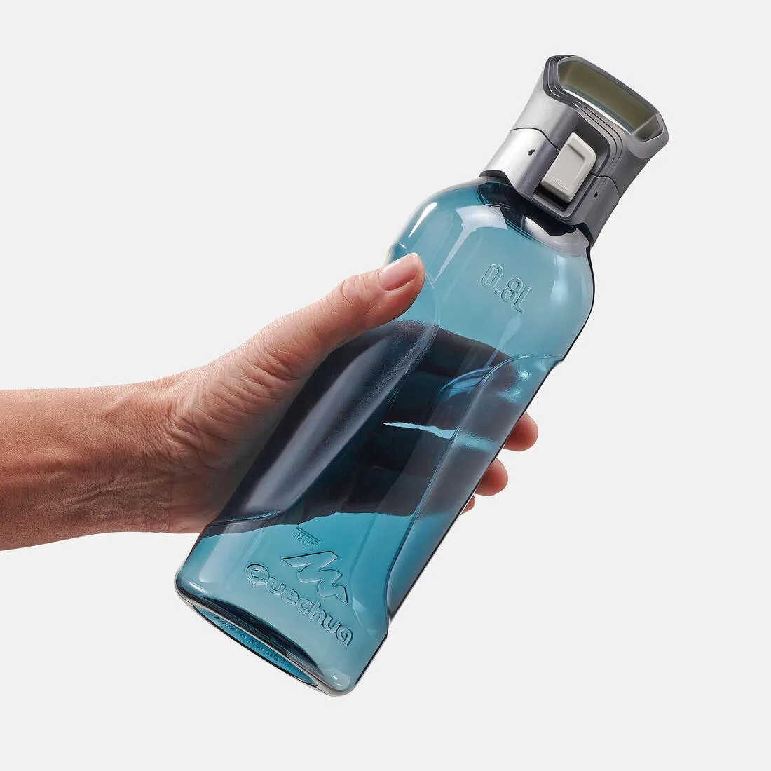 0.8 L Ecozen® Flask 500 with quick-release cap for hiking