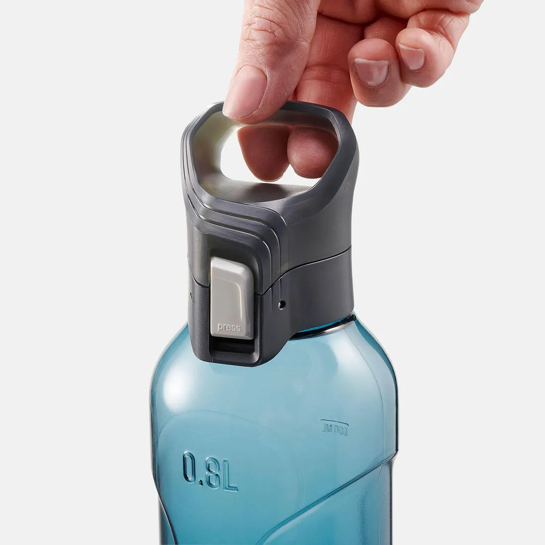 0.8 L Ecozen® Flask 500 with quick-release cap for hiking