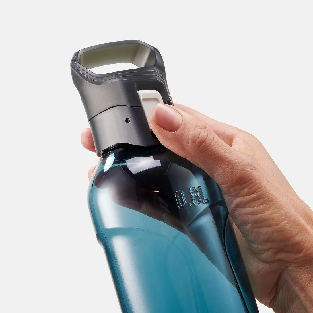 0.8 L Ecozen® Flask 500 with quick-release cap for hiking
