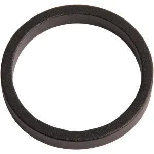 1-1/8" 5 mm Headset Aluminium Spacer - 34 mm External Diameter - Black