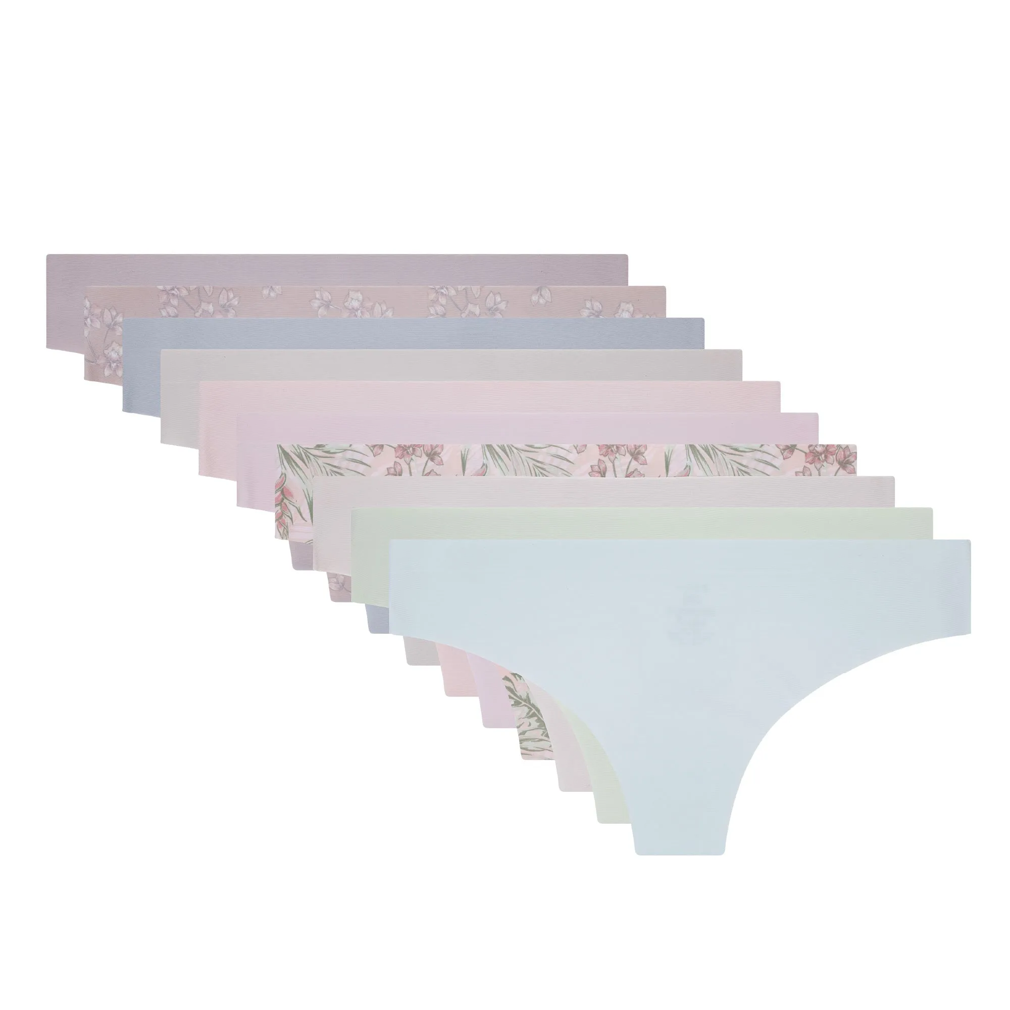 10 Pack No Show Thong