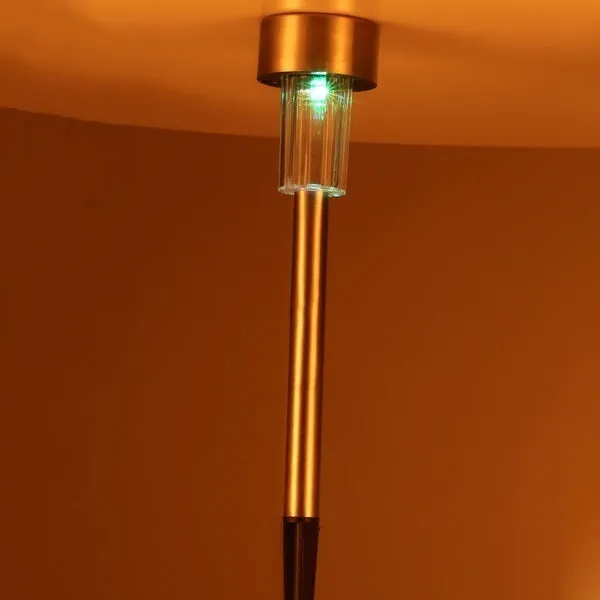 10pcs Outdoor Solar Powered LED Courtyard Lawn Lamp