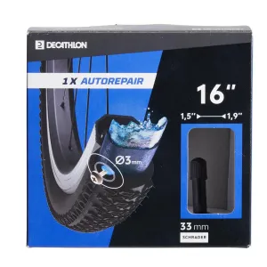 16 x 1.5/1.9 Self-Repairing Schrader Inner Tube