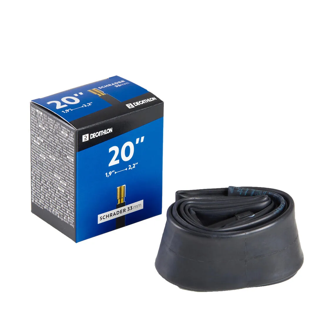 20" 1.90 to 2.20 Schrader Valve Inner Tube