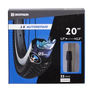20x1.7-2.2 Self-Sealing Bike Inner Tube - Schrader