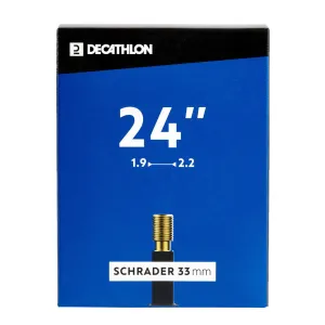 24" x 1.9 to 2.2 Schrader Valve Inner Tube