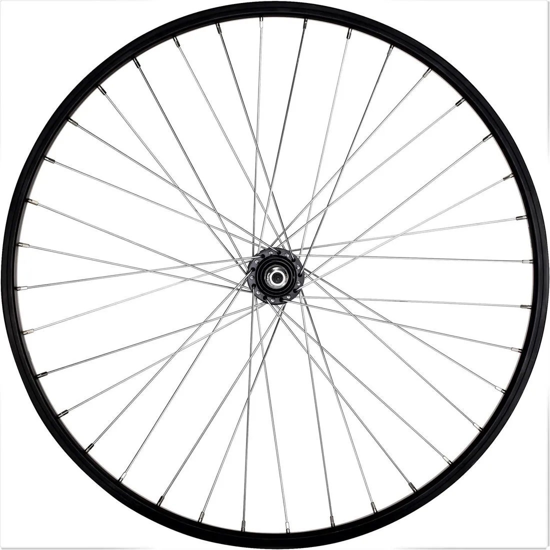 26" Mountain Bike Single-Walled Rear Wheel V-Brake with Freewheel   Bolt-On Hub