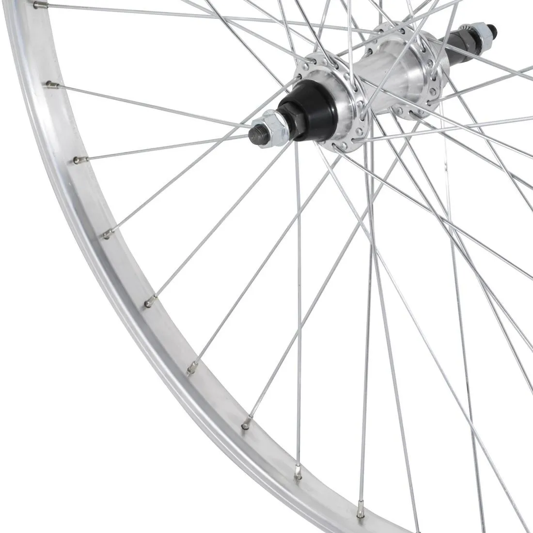 26" Mountain Bike Single-Walled Rear Wheel V-Brake with Freewheel   Bolt-On Hub