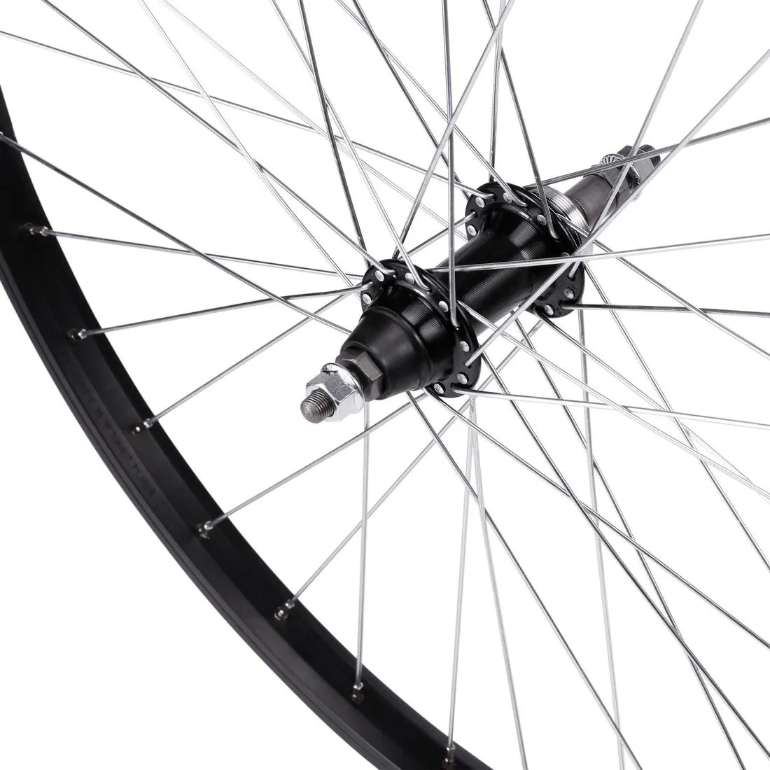 26" Mountain Bike Single-Walled Rear Wheel V-Brake with Freewheel   Bolt-On Hub