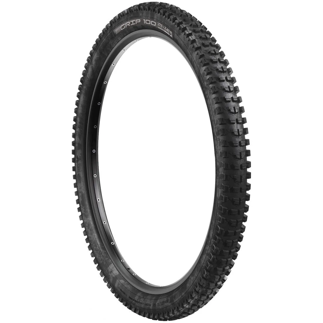 27.5" x 2.4 Mountain Bike Tyre Grip 100