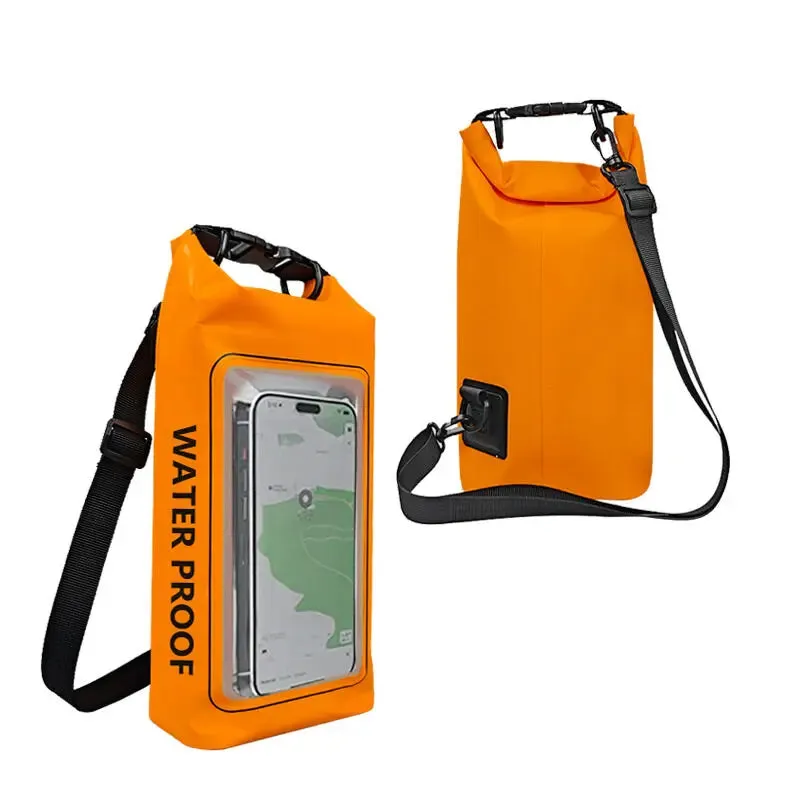 2L Swimming PVC Pack Dry Bag Touch Screen Outdoor Waterproof Shoulder