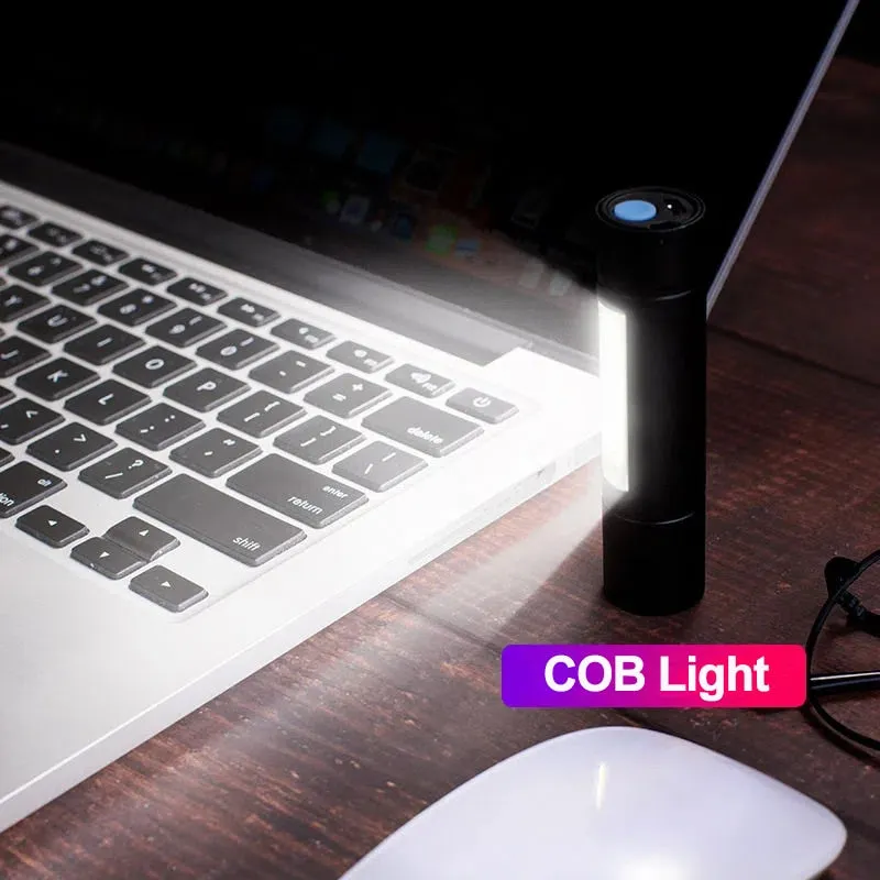 3 in 1 Rechargeable Mini Outdoor Flashlight