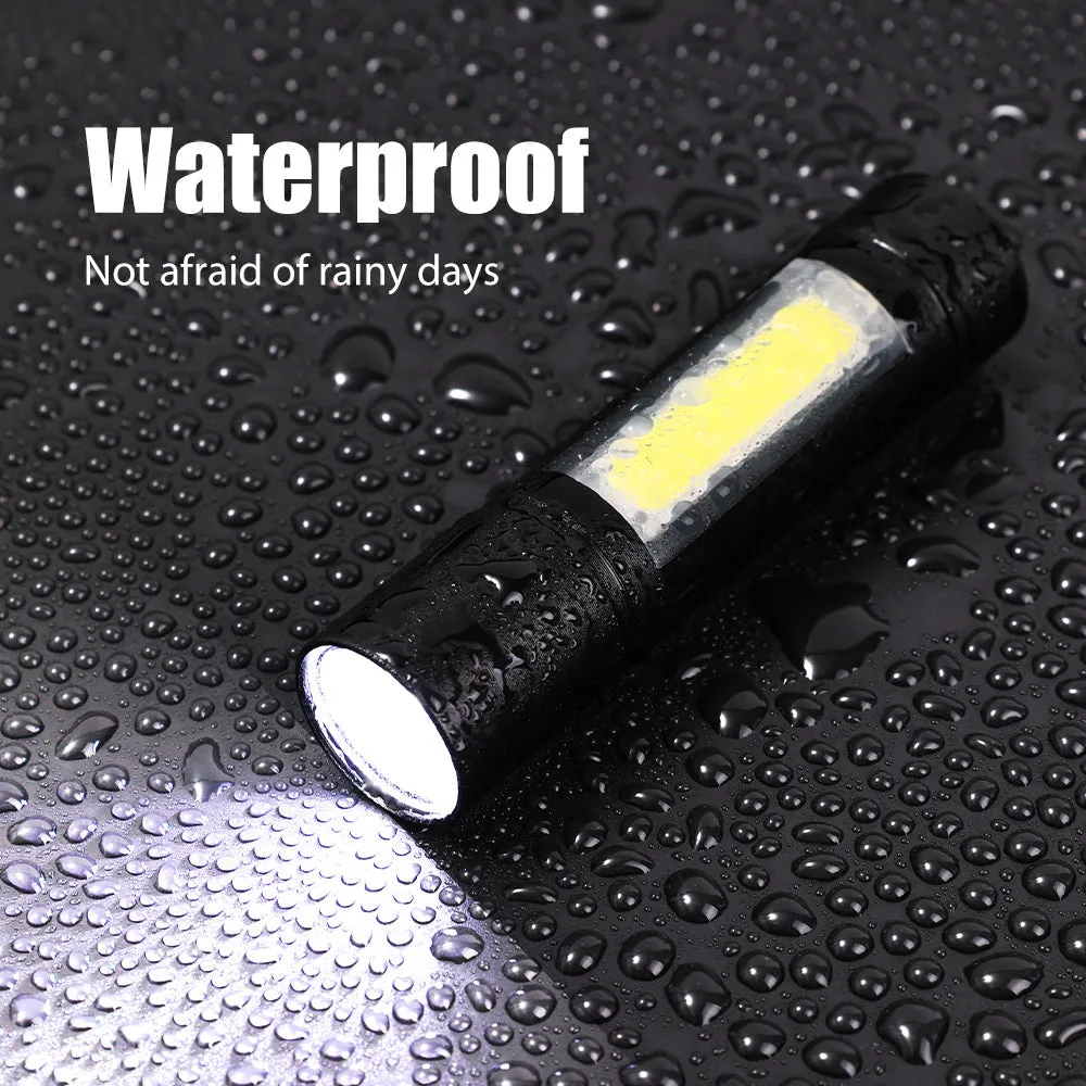 3 in 1 Rechargeable Mini Outdoor Flashlight