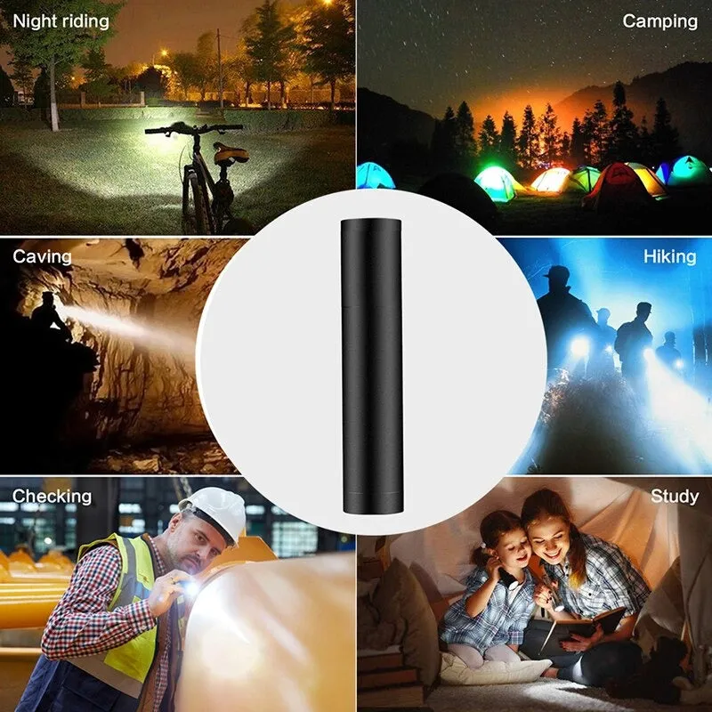 3 in 1 Rechargeable Mini Outdoor Flashlight