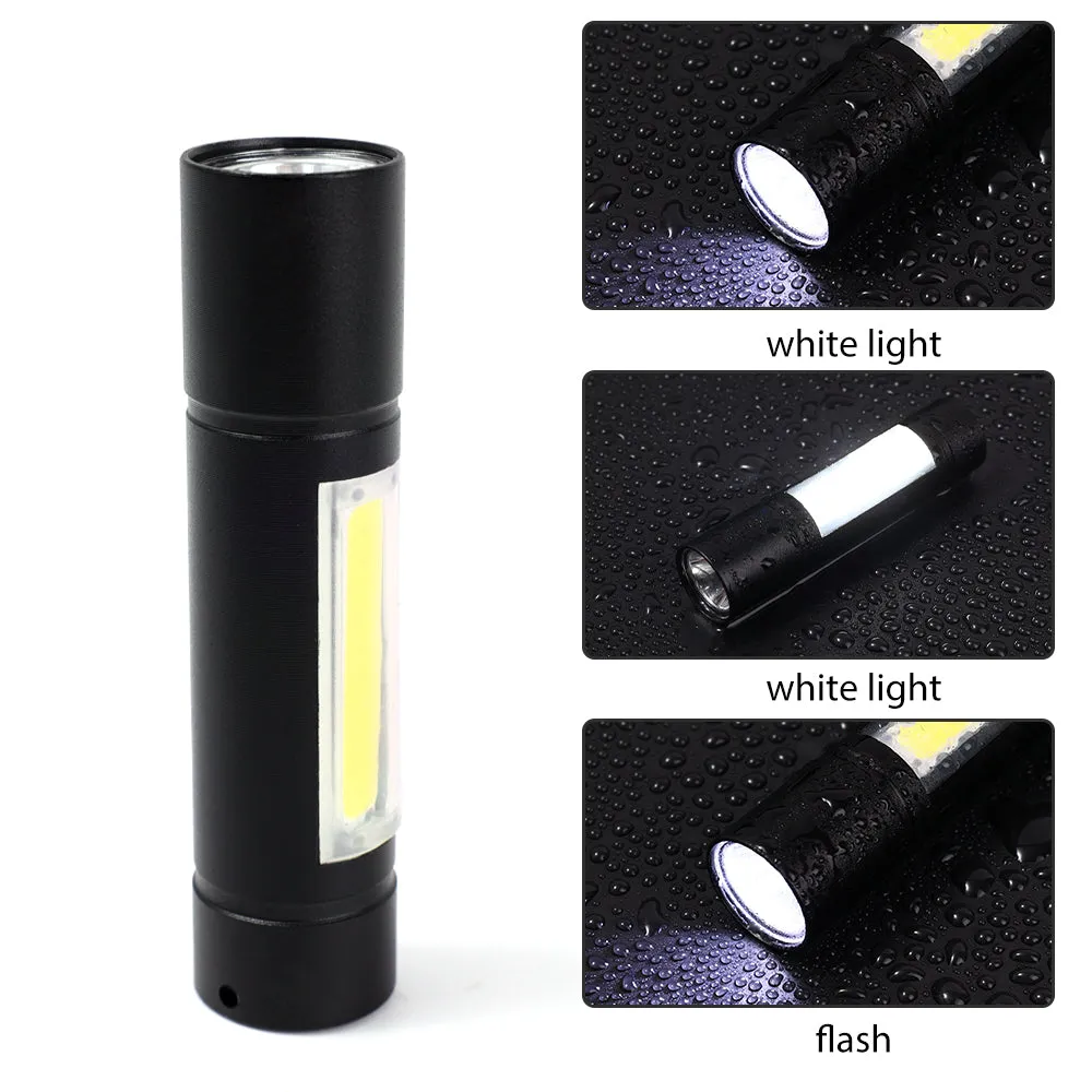 3 in 1 Rechargeable Mini Outdoor Flashlight