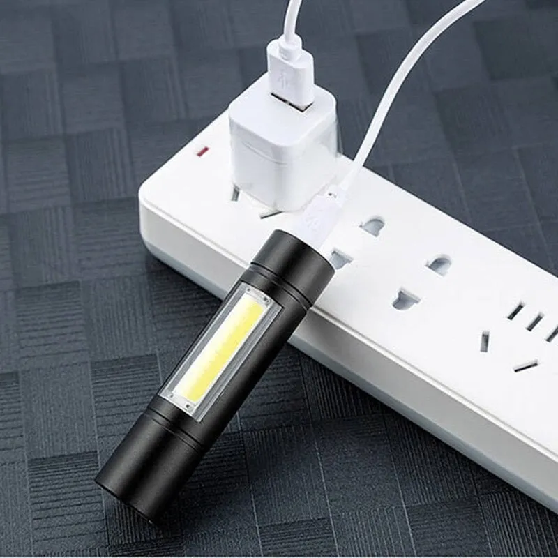 3 in 1 Rechargeable Mini Outdoor Flashlight