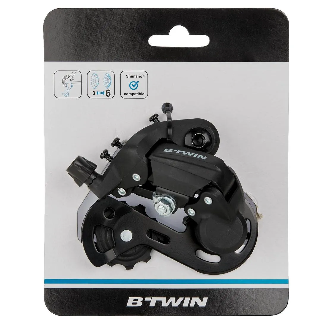 3 to 6 Speed Rear Derailleur