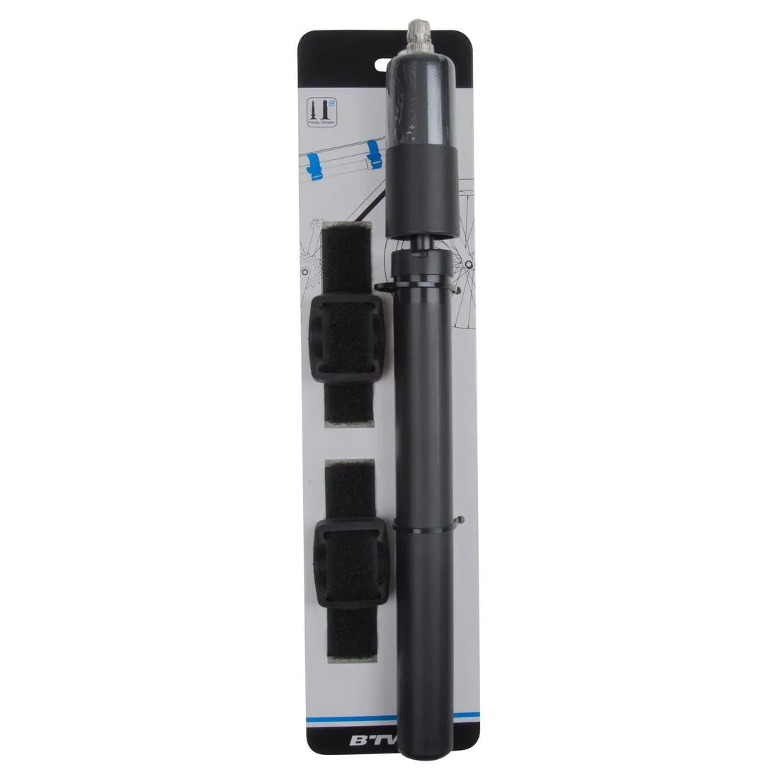 300 Hand Pump and Bracket - Black