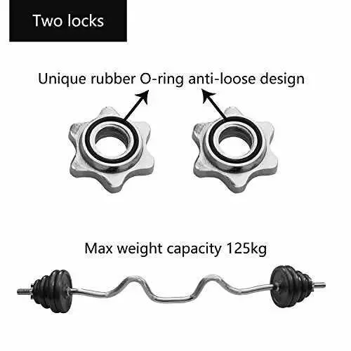 47" Curl Bar - Standard Super SZ Curl Bar with Spinlock Collars