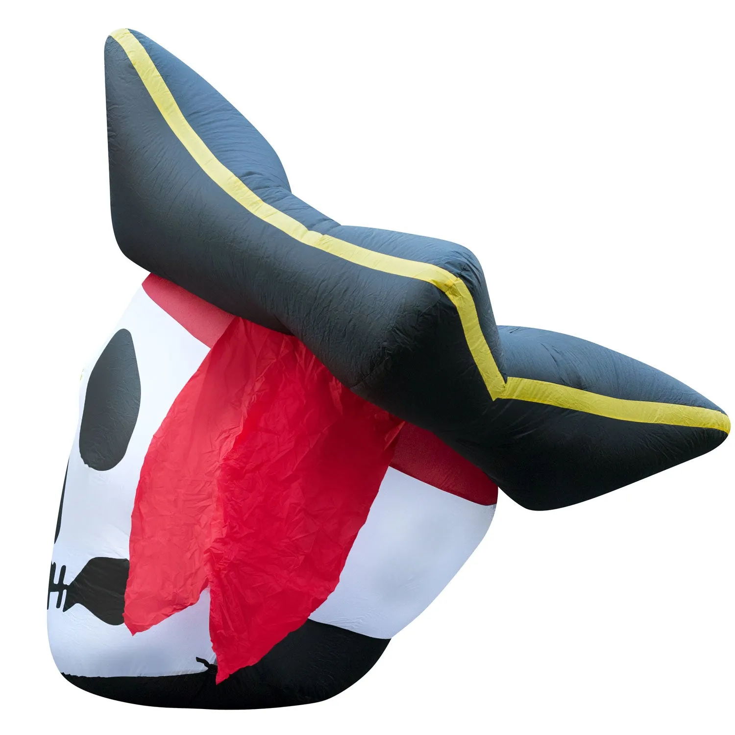 5 ft Inflatable Halloween Pirate Skull Yard Decoration