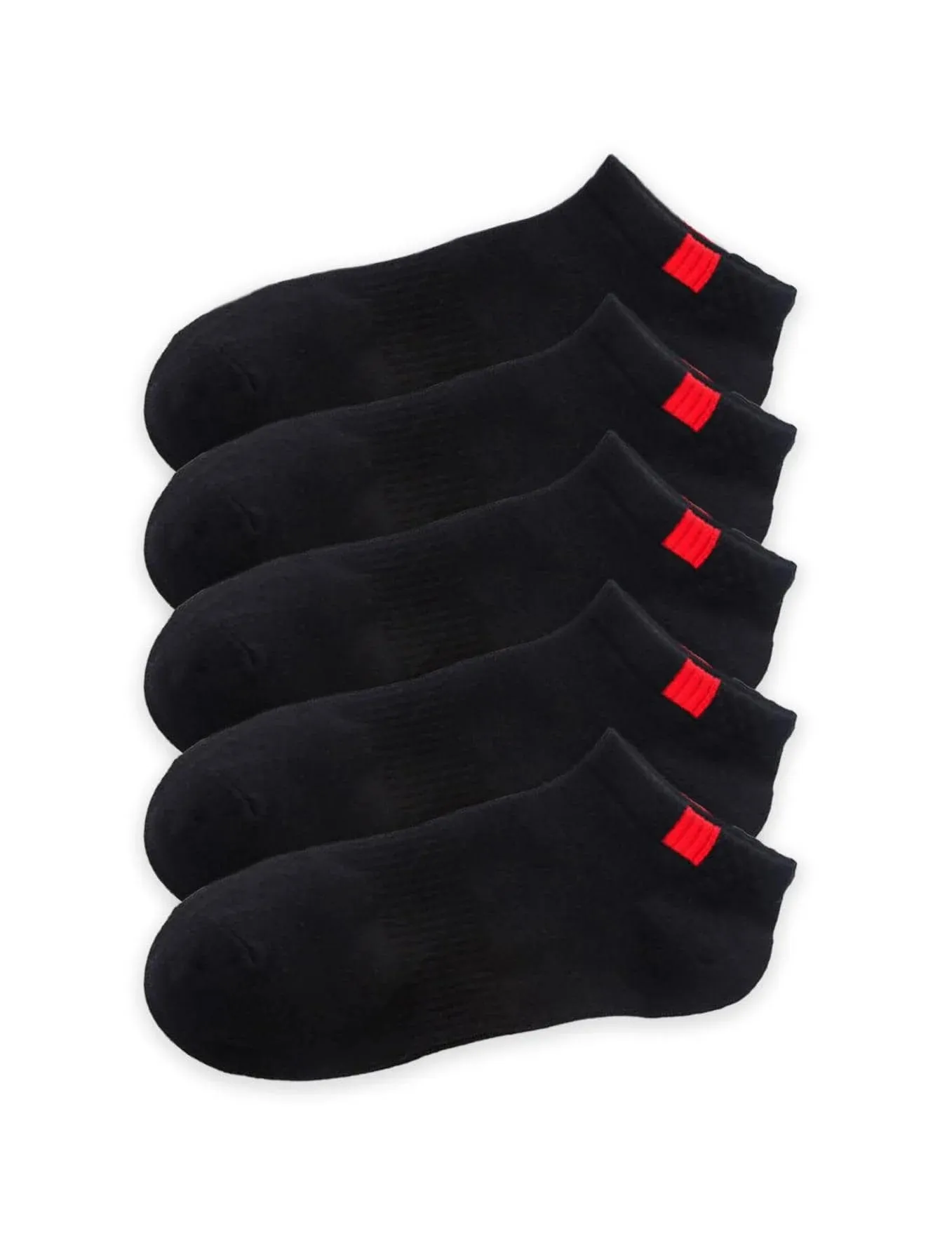 5 Pairs Fashionable Men's Boat Socks