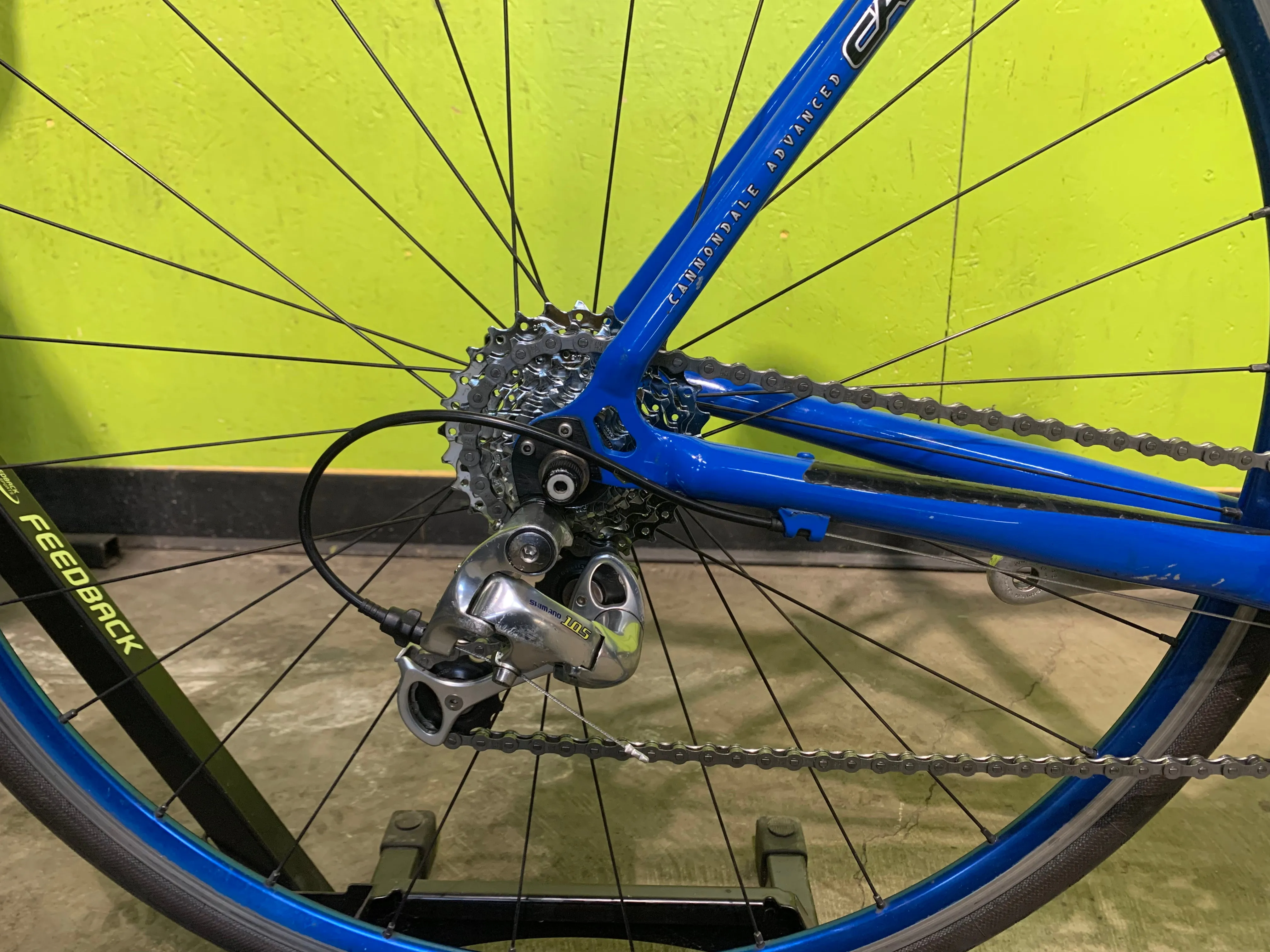 50cm/ 19" Cannondale R800 Road Bike Blue