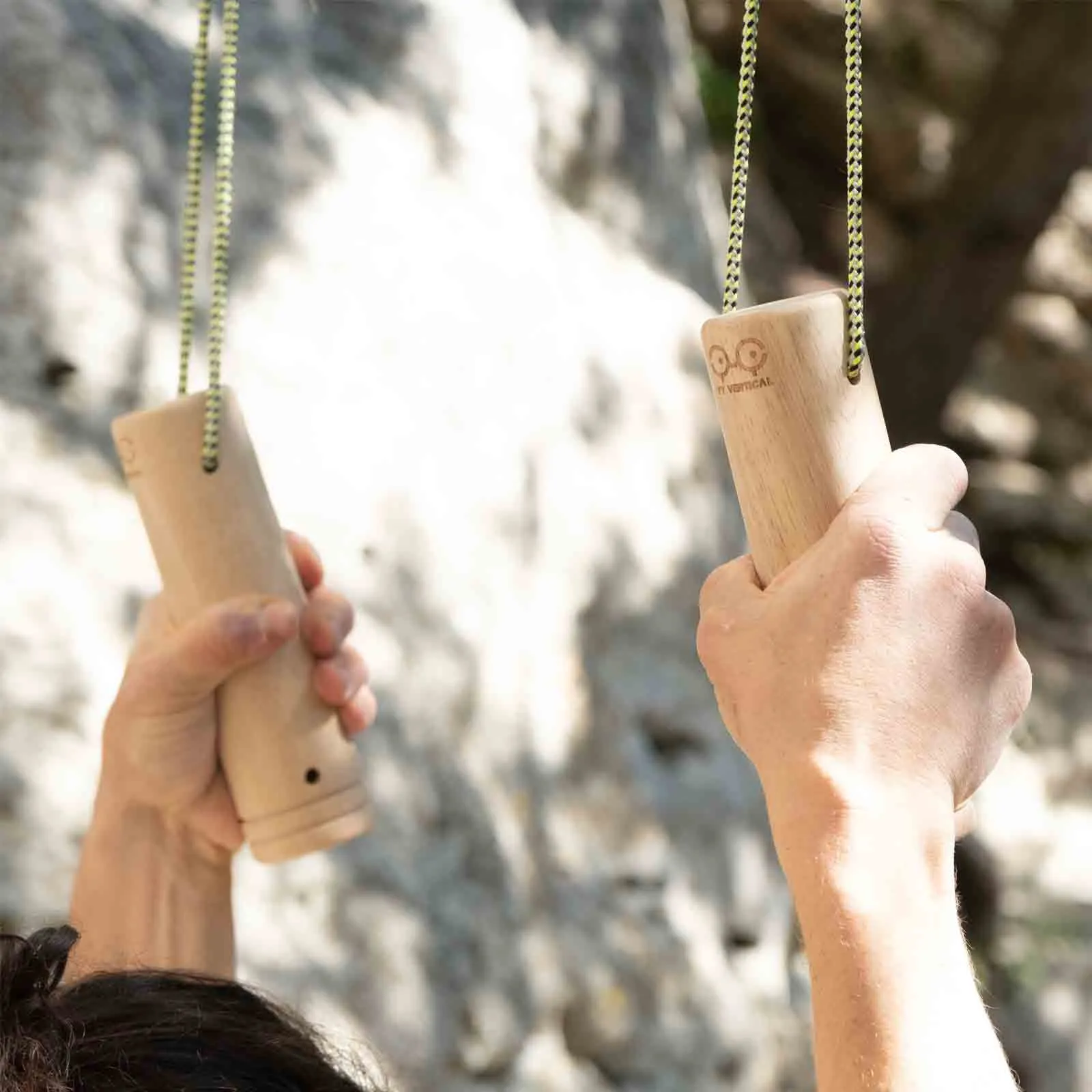 55mm Cylinder Twins Climbing Training Blocks