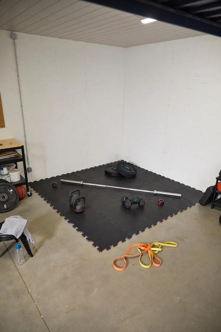 58 x 58 cm Modular Weight Training Mat