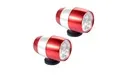 6 LED Waterproof Mini Cycling Safety Light - Black, Blue, Red and Gold