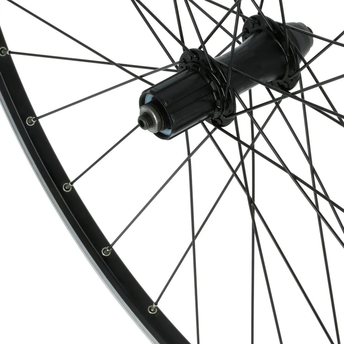 700 Rear Road Bike Wheel - Black
