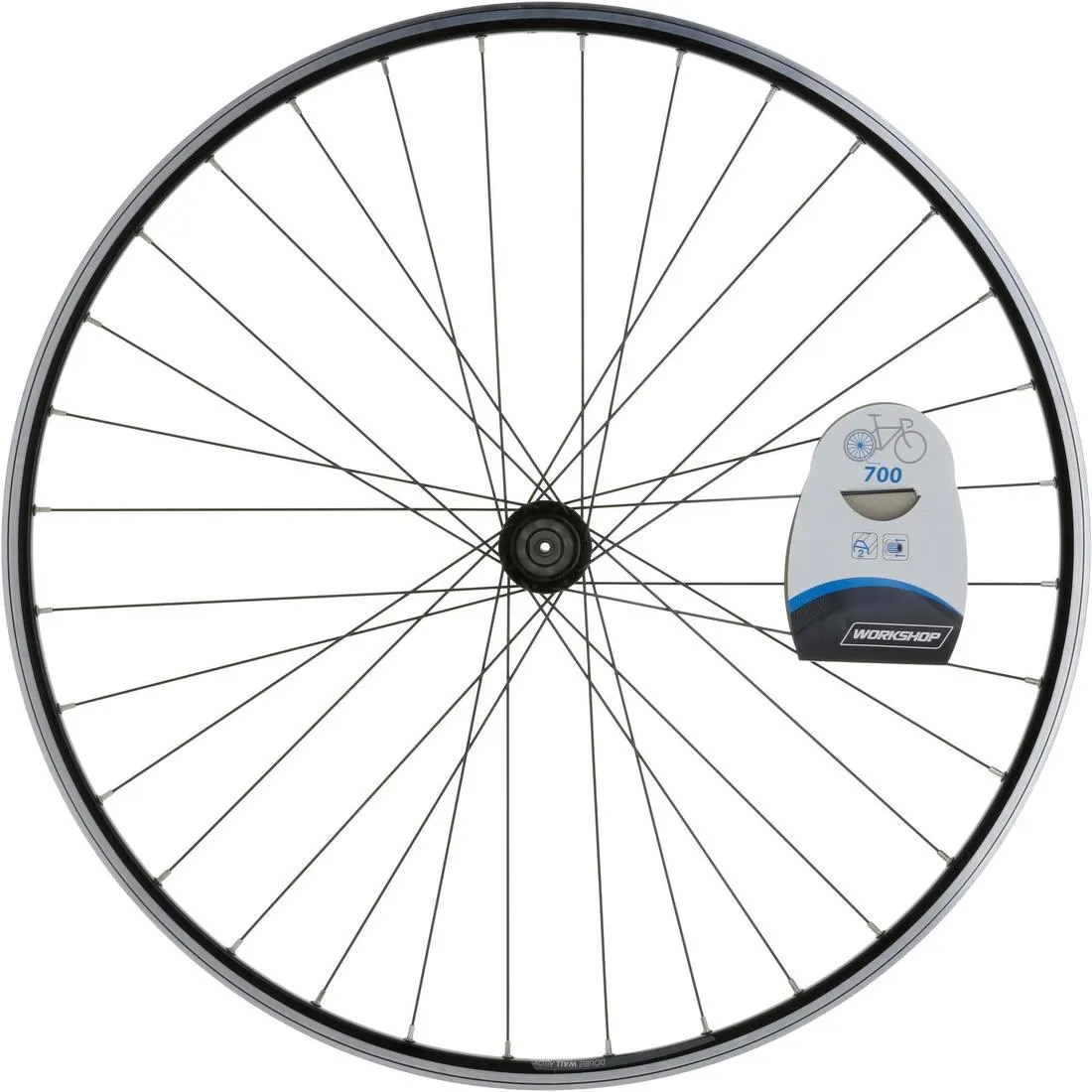 700 Rear Road Bike Wheel - Black