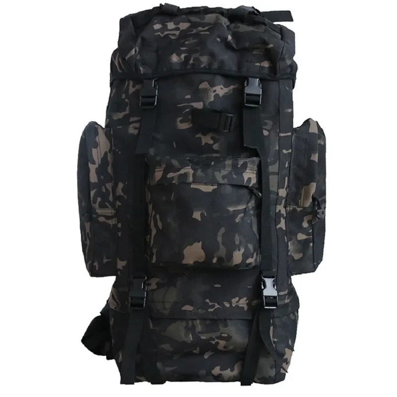 70L Mountaineering Backpack Army Fan Outdoor Camouflage Rucksack