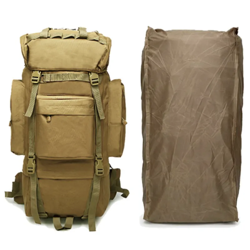 70L Mountaineering Backpack Army Fan Outdoor Camouflage Rucksack
