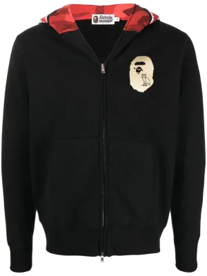 A BATHING APE® x OVO® Shark full-zip hoodie