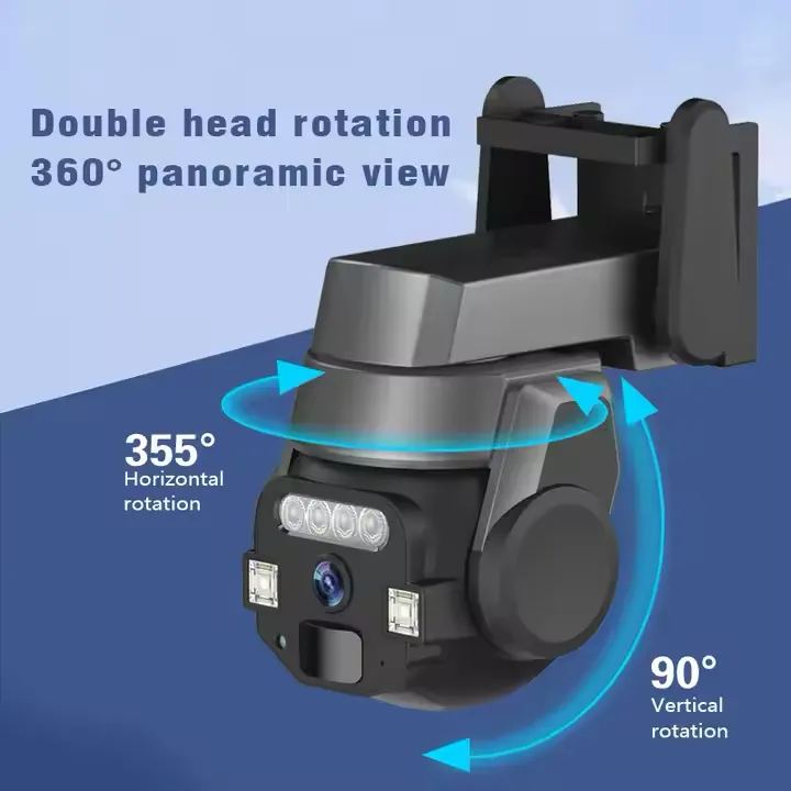 A Dual Lens Surveillance Camera security Wifi 10x zoom. (Waterproof) Original