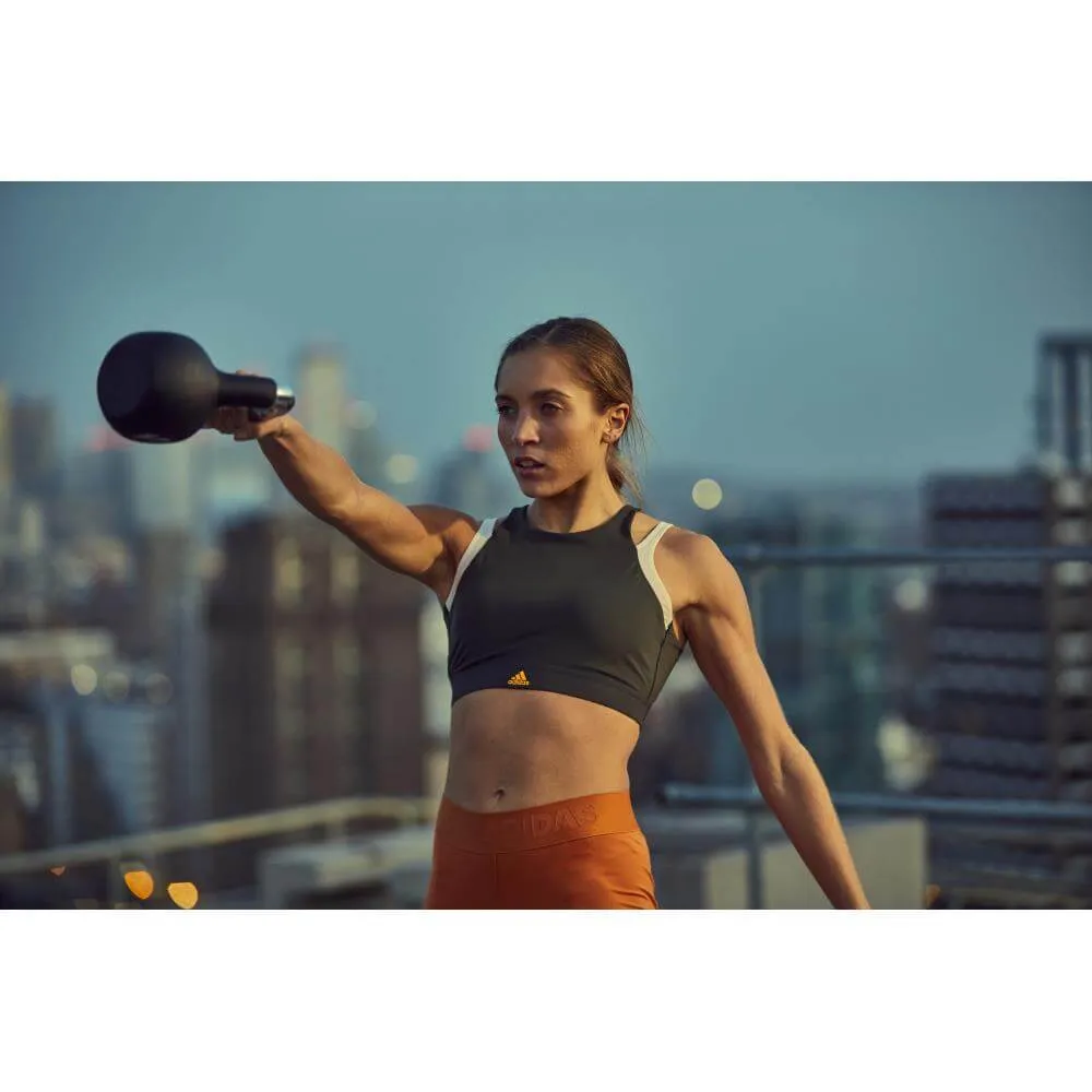 Adidas 8kg Cast Iron Kettlebell