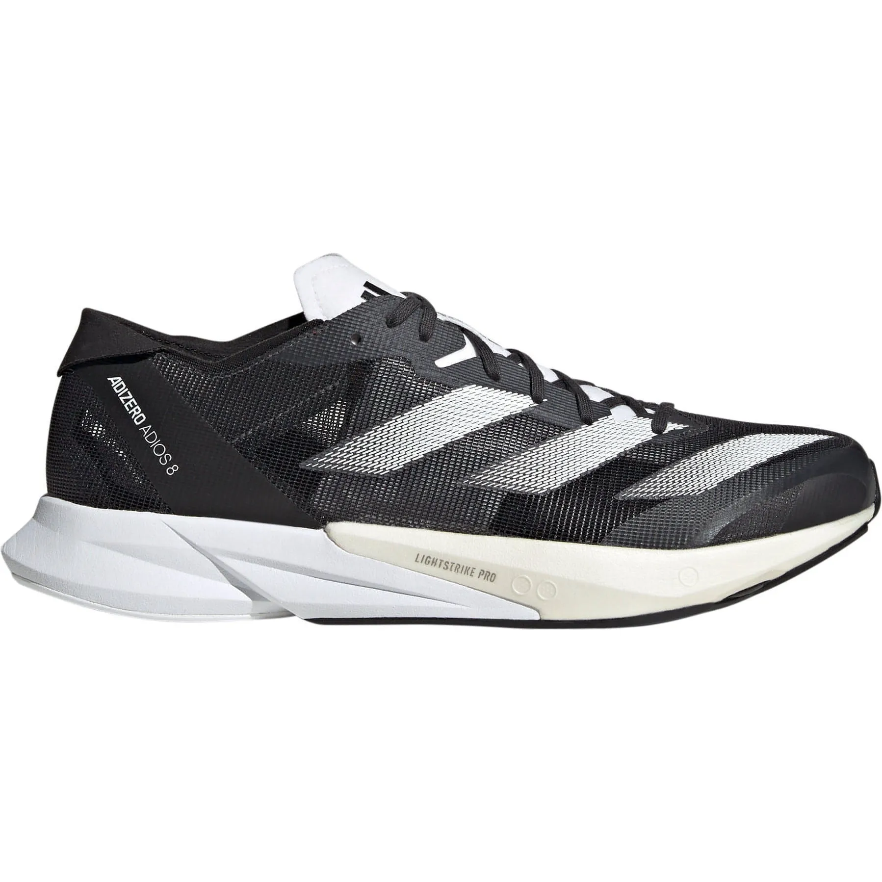 adidas Adizero Adios 8 Mens Running Shoes - Black
