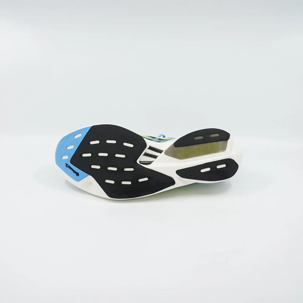 Adidas Adizero Adios Pro 3 - Crystal White / Lucid Lemon / Blue Burst