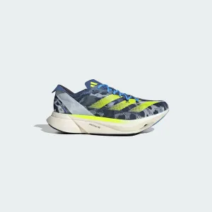 Adidas Adizero Adios Pro 3 - Crystal White / Lucid Lemon / Blue Burst