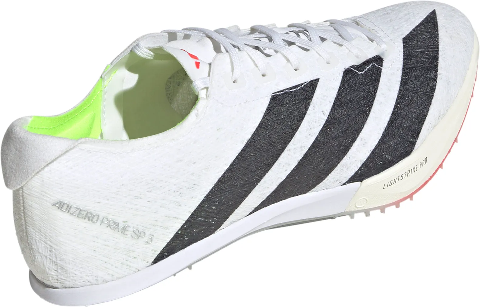 adidas Adizero Prime SP 3 Strung Running Spikes - White