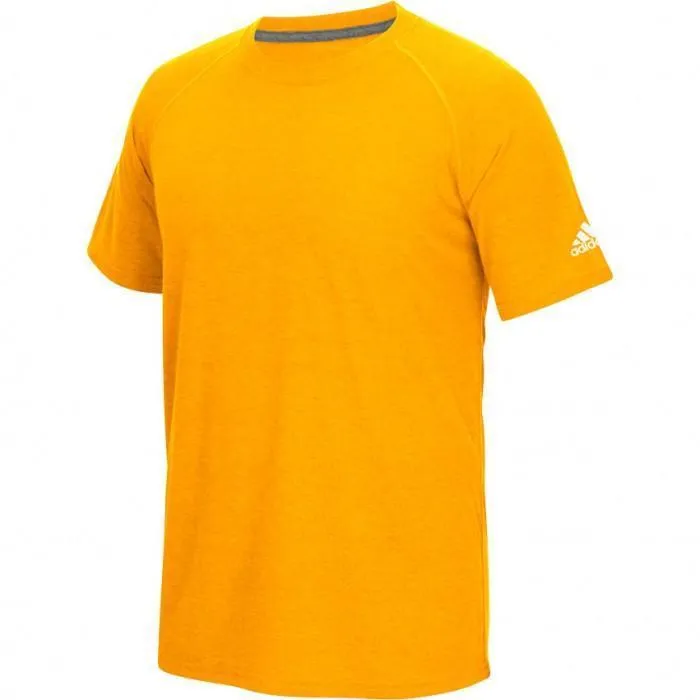 Adidas Climalite Short Sleeve Tee 2996, Collegiate Gold