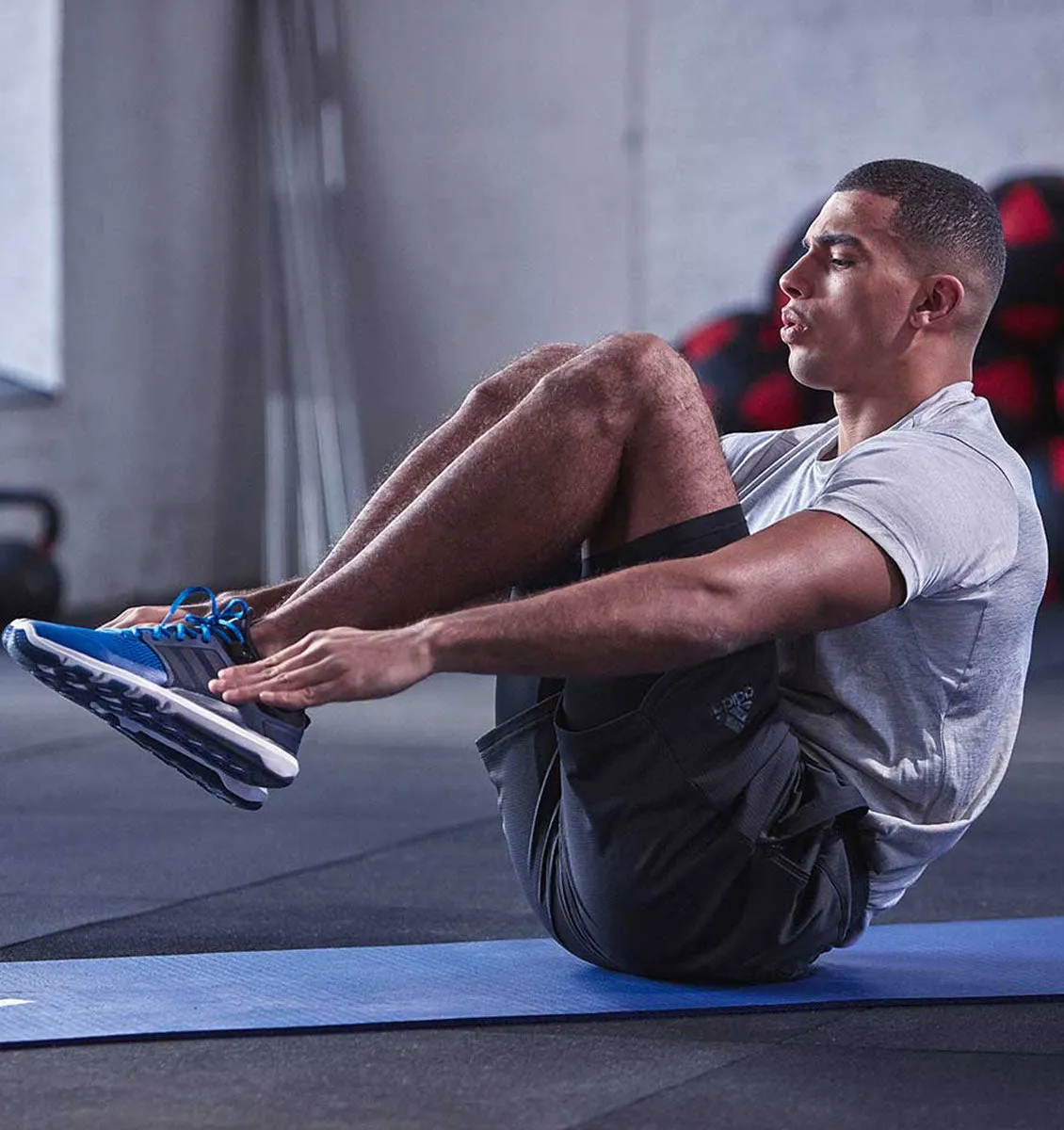 adidas Fitness Mat - 7mm - Blue