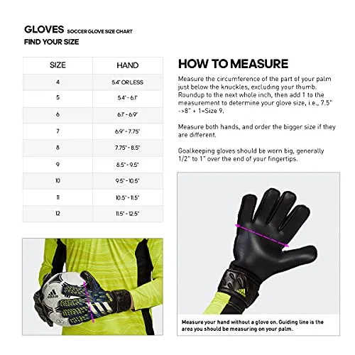 adidas Juniors' Predator Training Soccer Gloves