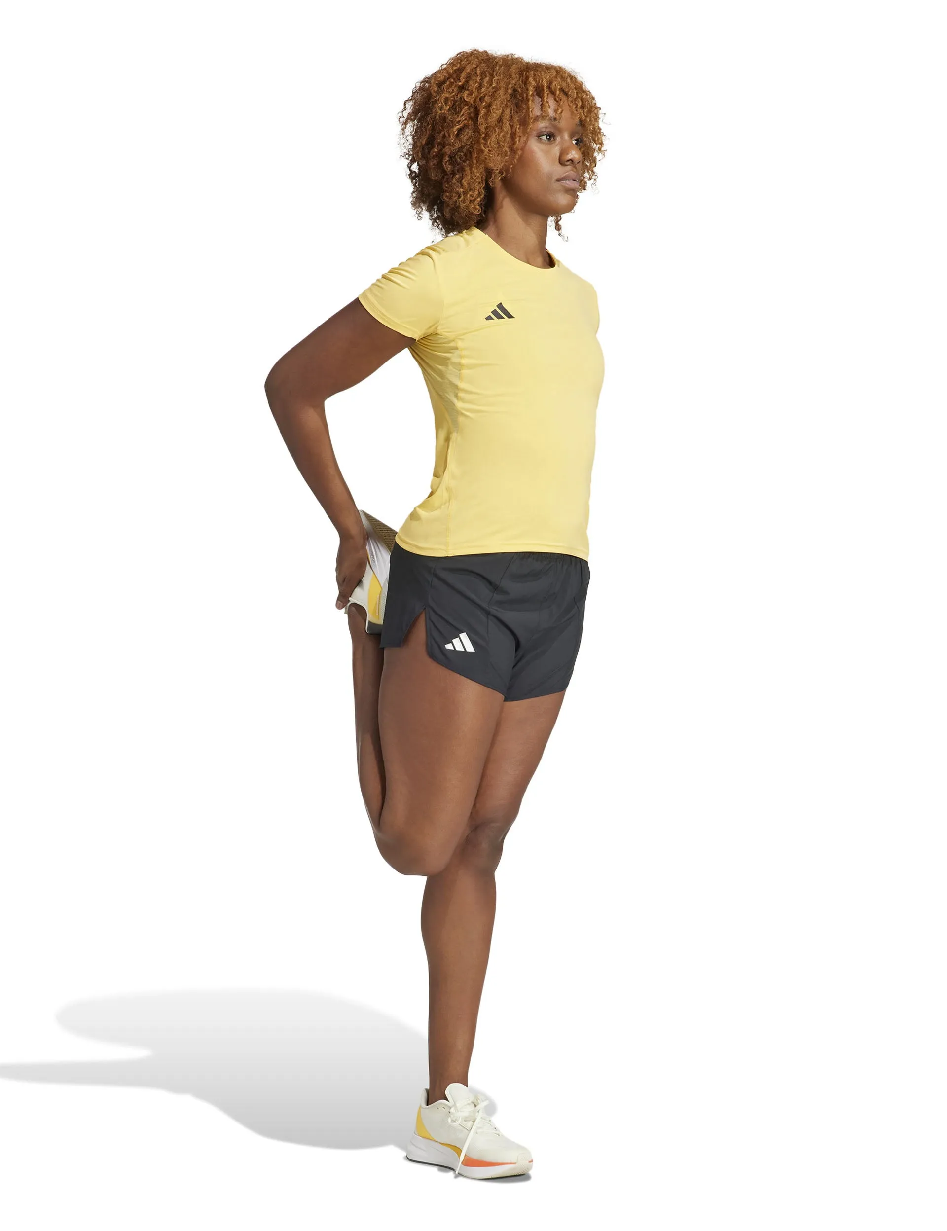 Adizero Essentials Running Short - Black