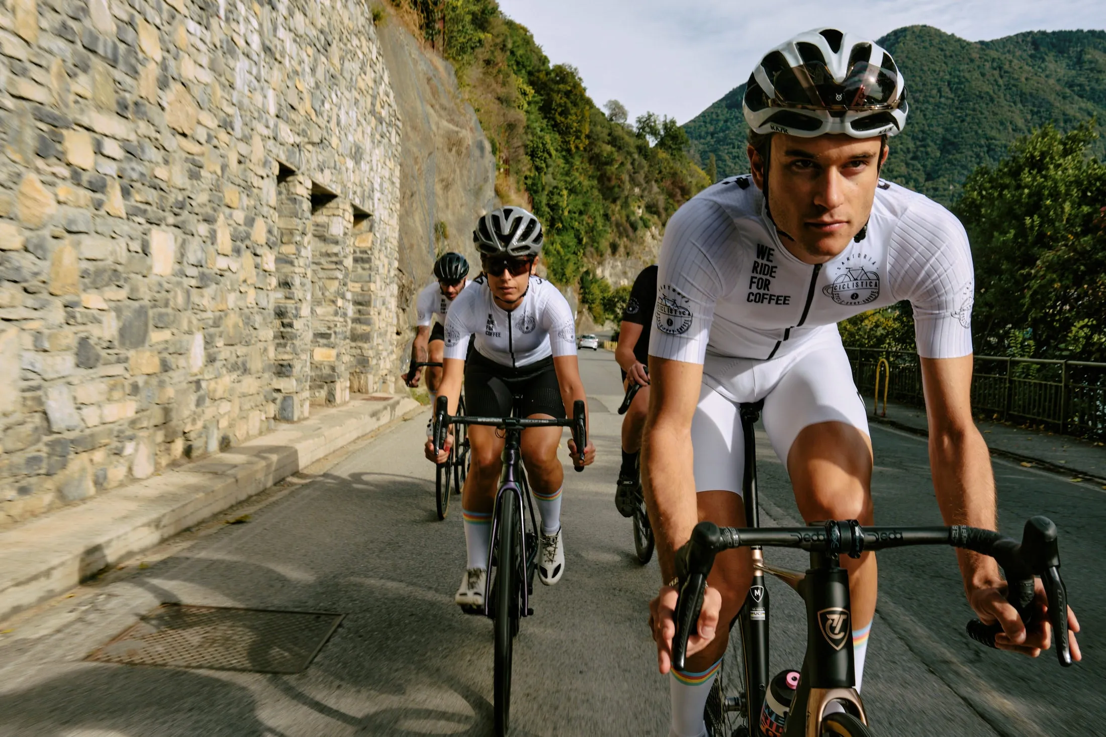Aero road bib - White