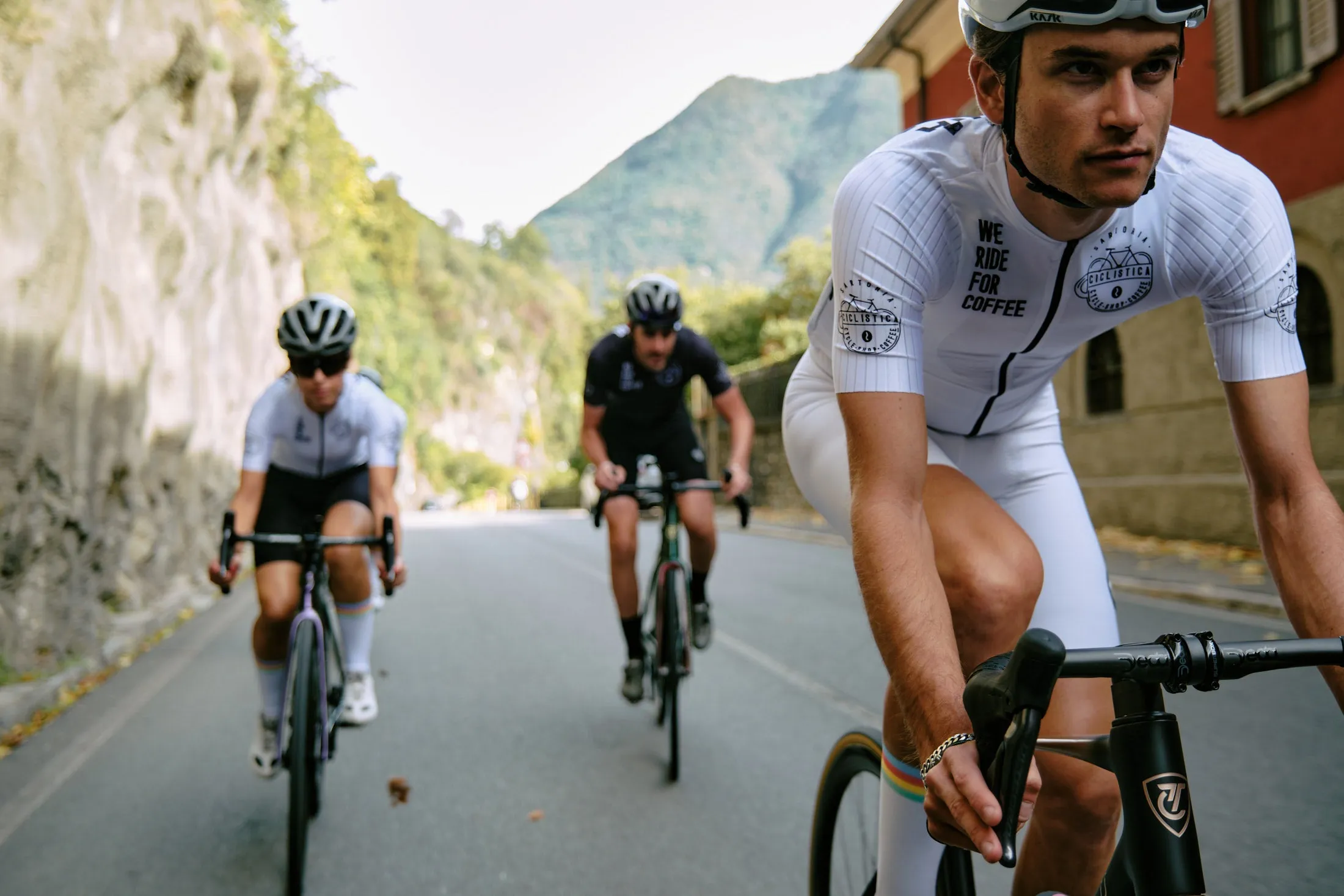 Aero road bib - White