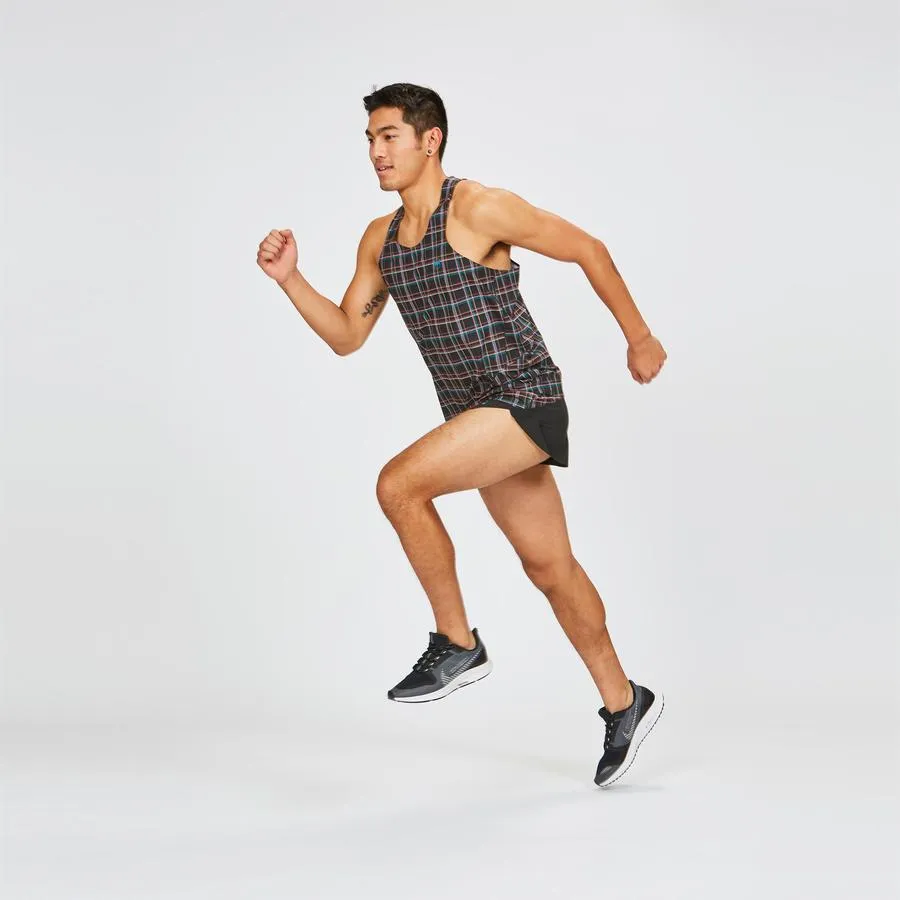 AFO Singlet in Midnight Plaid Racer