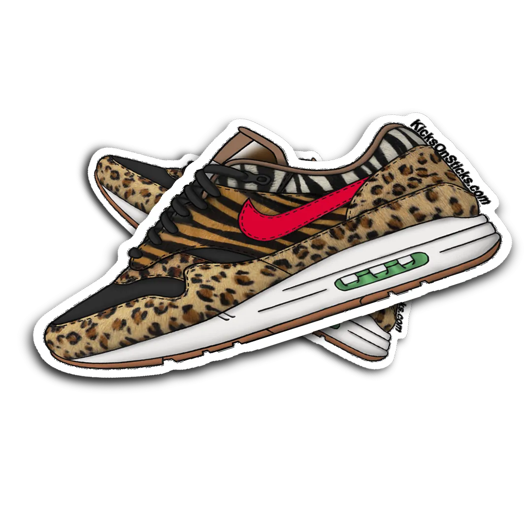 Air Max 1 "Animal Pack 2.0" Sneaker Sticker