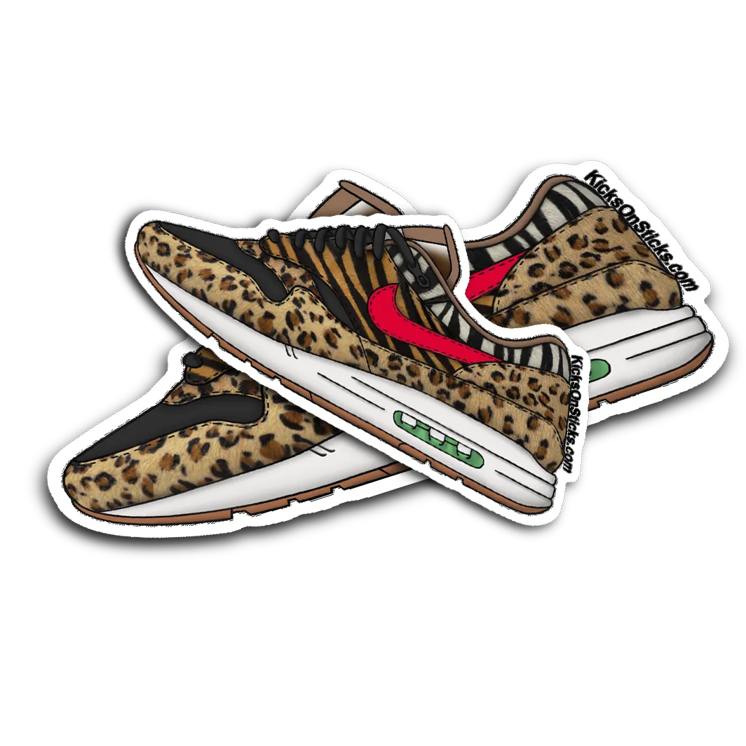 Air Max 1 "Animal Pack 2.0" Sneaker Sticker
